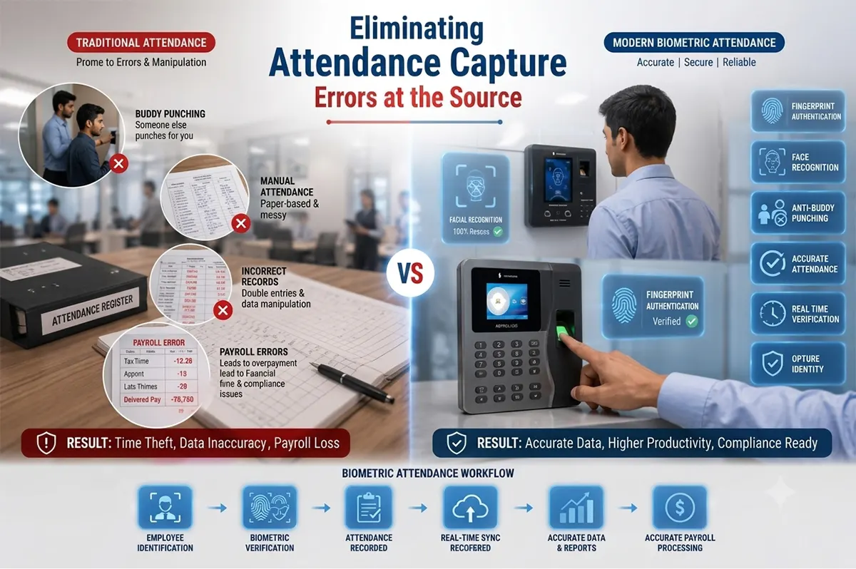 Eliminating Attendance Capture Errors at the Source