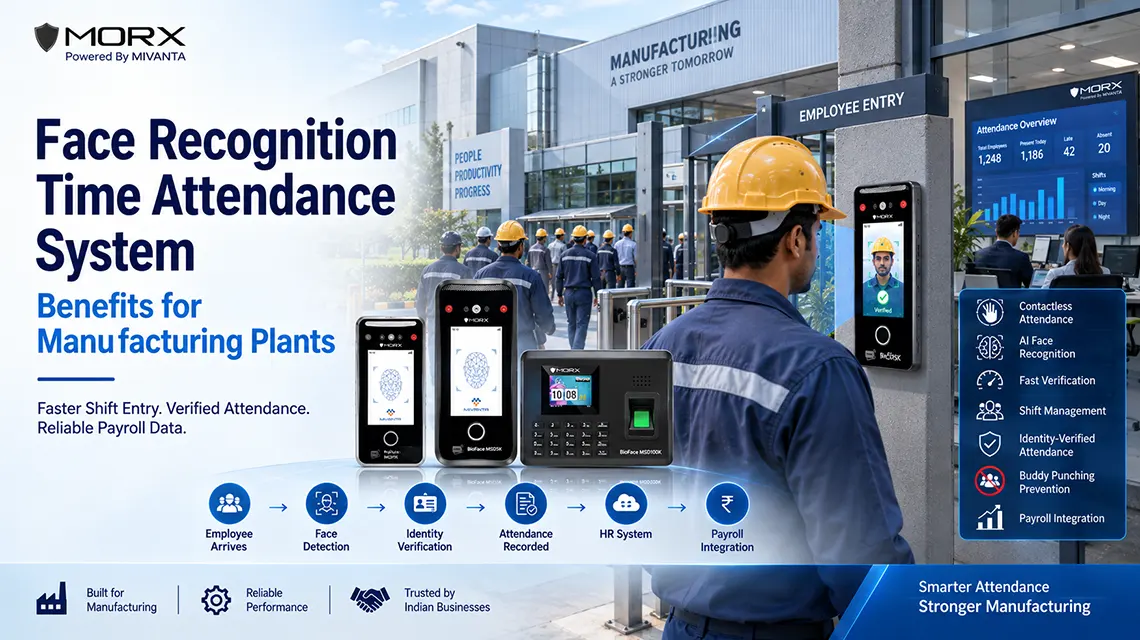 Face Recognition Time Attendance System: Benefits for Manufacturing Plants