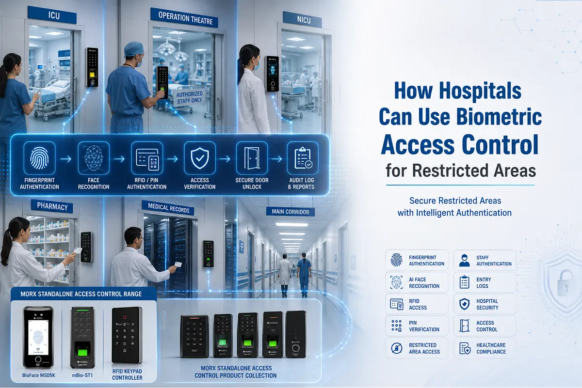 How Hospitals Can Use Biometric Access Control for Restricted Areas
