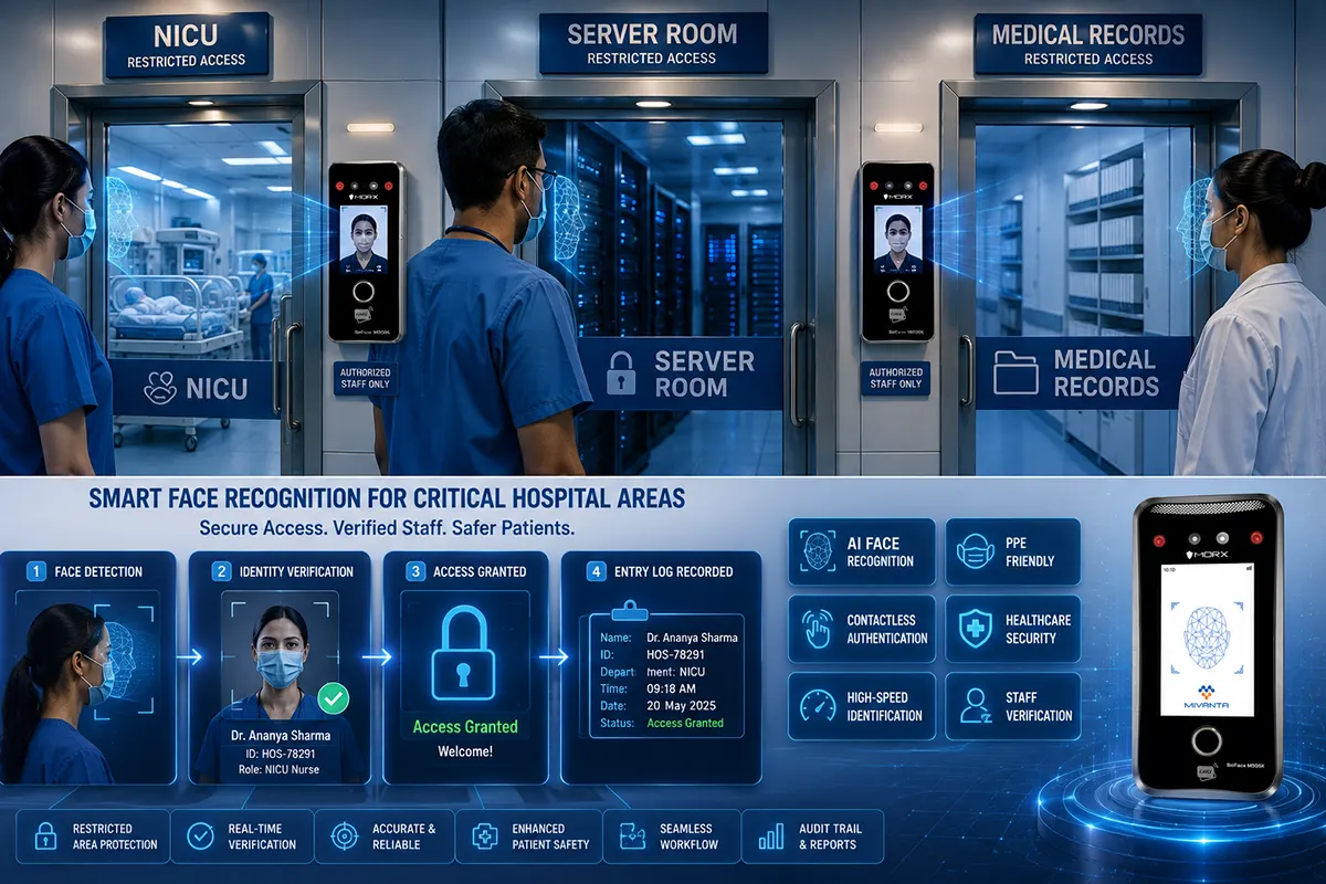 Face Recognition for High-Security and High-Traffic Zones