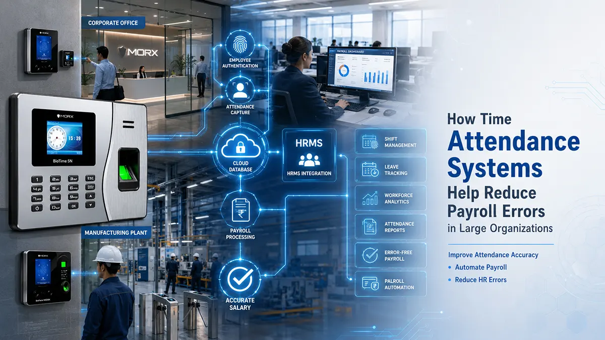 How Time Attendance Systems Help Reduce Payroll Errors in Large Organizations