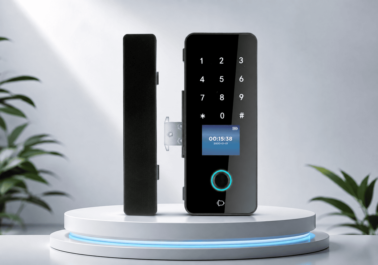 Digital Glass Door Lock